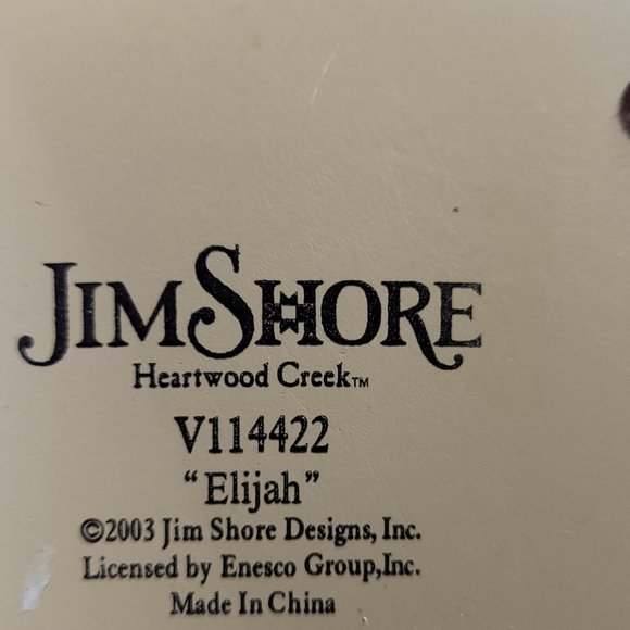 2003 Jim Shore Elijah cat Figurine - Picture 4 of 4